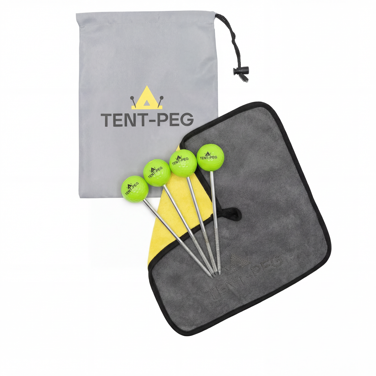 TENT-PEG Heringe - Lemongreen