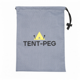 TENT-PEG TENT-Bag mit Kordelzug, Vorderseite