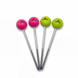 TENT-PEG Nagelheringe Lemongreen und Pink im 4er-Set