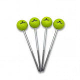 TENT-PEG Nagelheringe Lemongreen im 4er-Set