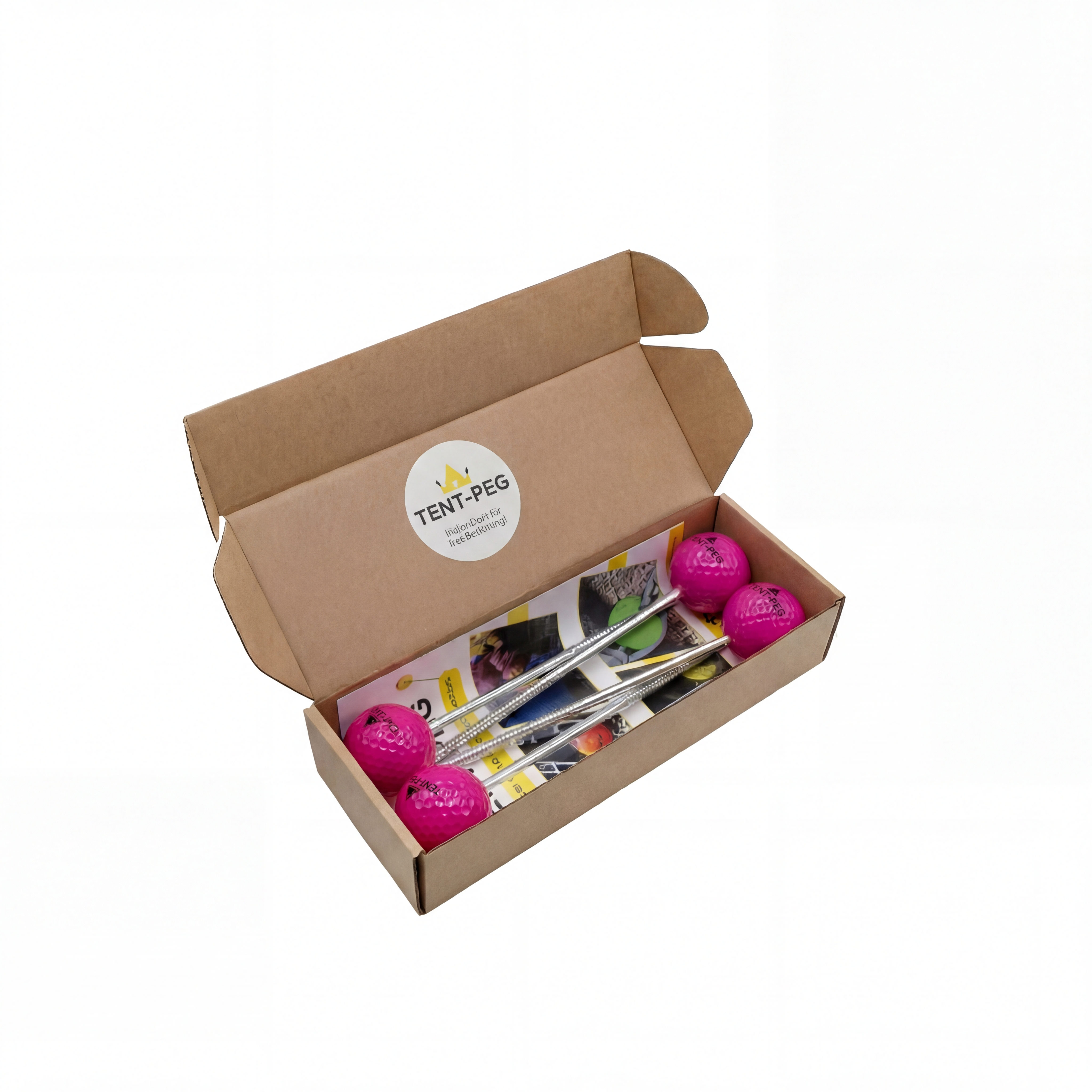 TENT-PEG Heringe Rosa / Pink