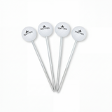 TENT-PEG Nagelheringe Weiß im 4er-Set