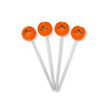 TENT-PEG Nagelheringe Orange im 4er-Set